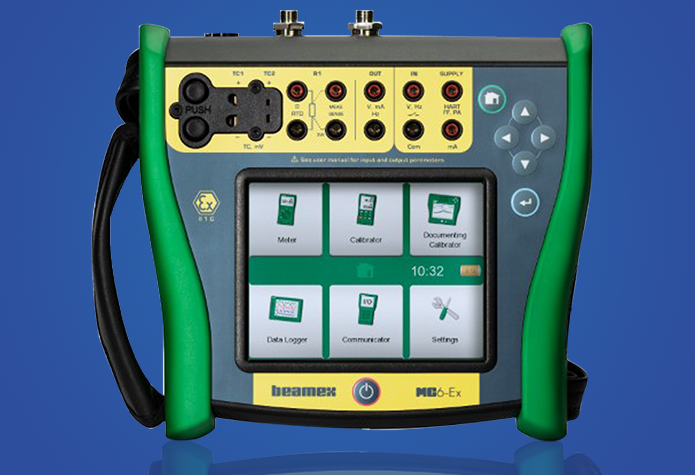 Beamex MC6-Ex intrinsically safe field calibrator and communicator
