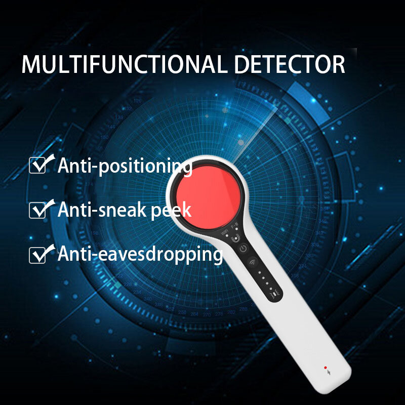 KOOJN Anti Stealth Camera Portable Infrared Detector Hotel Anti Stealth Camera GPS Positioning and Listening