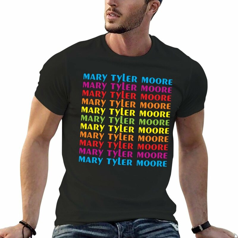 Mary Tyler Show T-shirt vintage pakaian pria kustom Atasan Musim Panas kaus grafis lucu