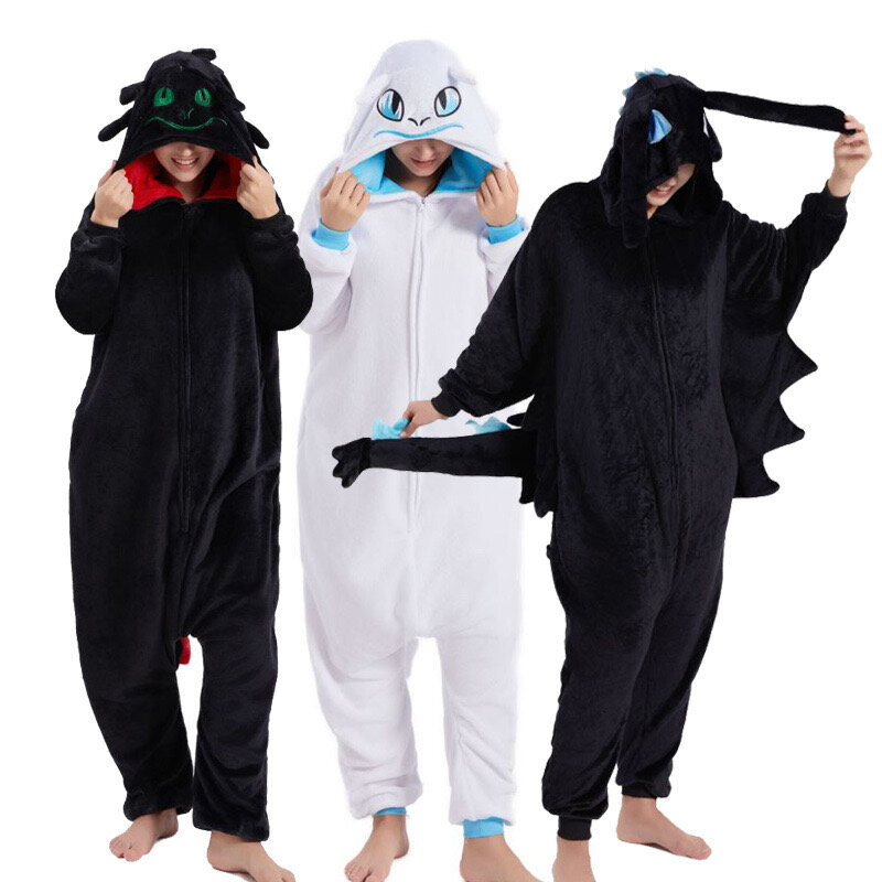 Pyjama Glutnel Onesies pour Femme, Animal Kigurumi, Costume Cosplay de Dessin Animé, Pyjama Complet, Homewear pour ixde Noël