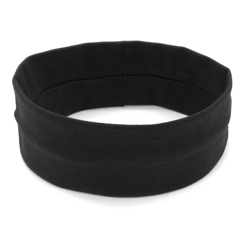 Elastic Cotton HairBand Fashion Headbands for Women Men Solid Running Fitness Yoga Hair Bands Stretch Makeup Hair Accessories