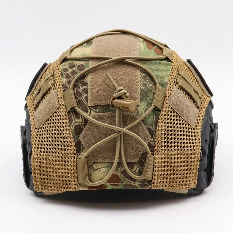 Tático militar capacete rápido cobre camuflagem capa pano airsoft cs paintball tiro capacete equipamentos para capacete rápido engrenagem
