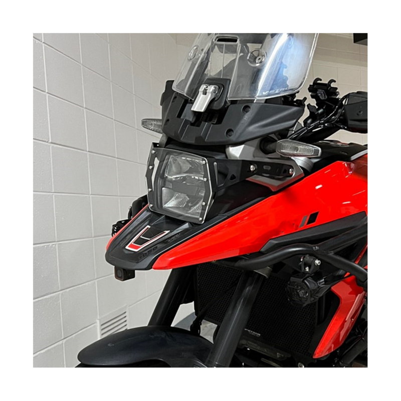 Protector de faro de motocicleta, cubierta protectora de rejilla para Suzuki v-strom 1050XT 2020 2021 2022, accesorios