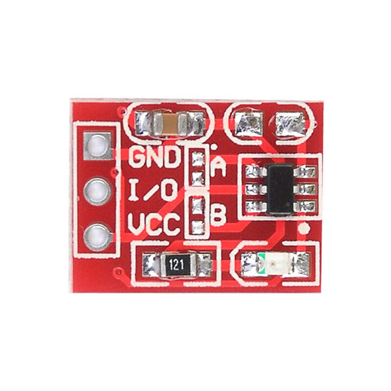 20/50/100PCS TTP223 modulo sensore pulsante interruttore tattile capacitivo autobloccante per Arduino