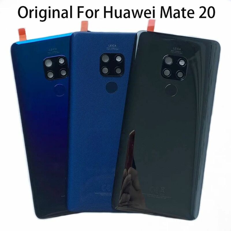 For Huawei Mate 20 Mate20 HMA-L29 L09 Original Glass Battery Cover Rear Back Battery Door Battery Housing Case Replacement Parts