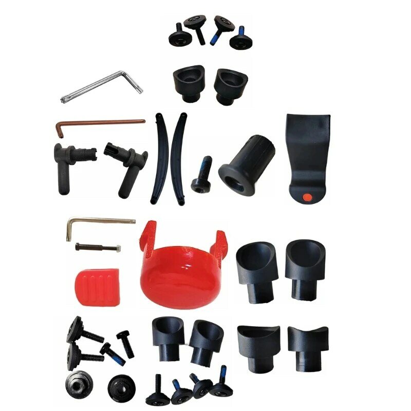 Замена винтового стержня коляски, цилиндрическая прокладка, пластиковые накладки, боковые поручни для колясок Yoyo Yoya, часть