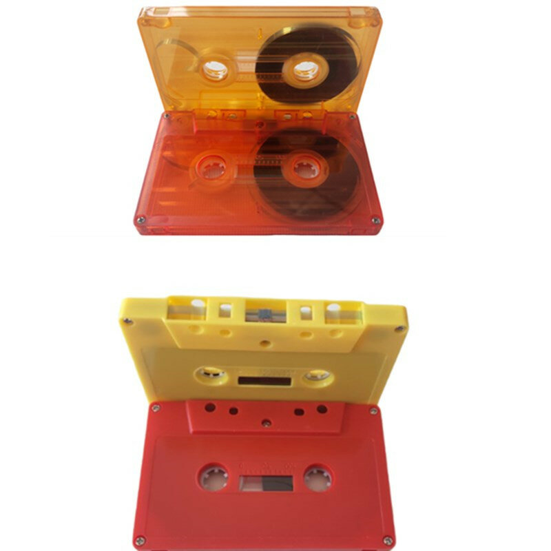 1Pc New Standard Innovative Cassette Color Blank Tape Player With 45/90 Minutes Magnetic Audio Tape For Speech Music Recording