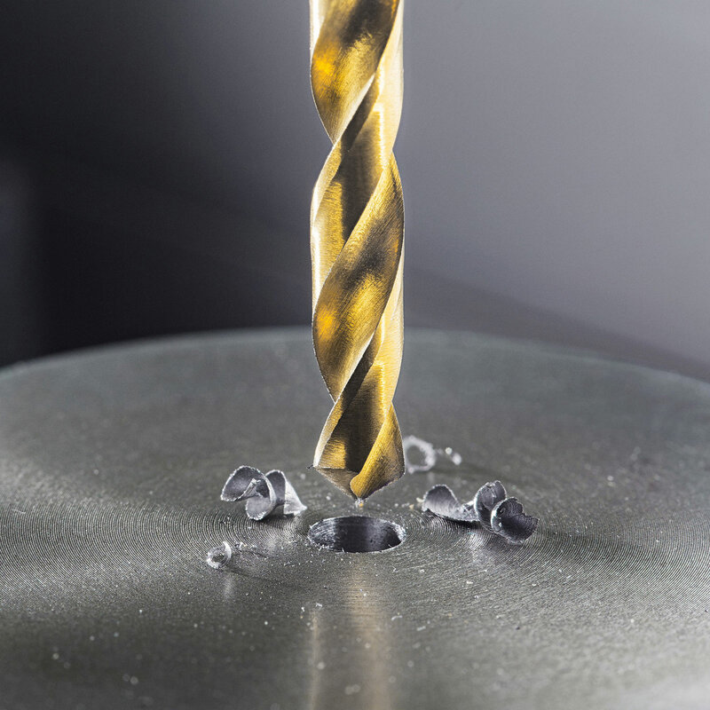 Uxcell 3 stücke Titan Twist Drill Bit Schnell wechsel 1/4 "Sechs kant schaft m35 Hoch geschwindigkeit stahl für Stahl Kupfer Aluminium Holz Kunststoff
