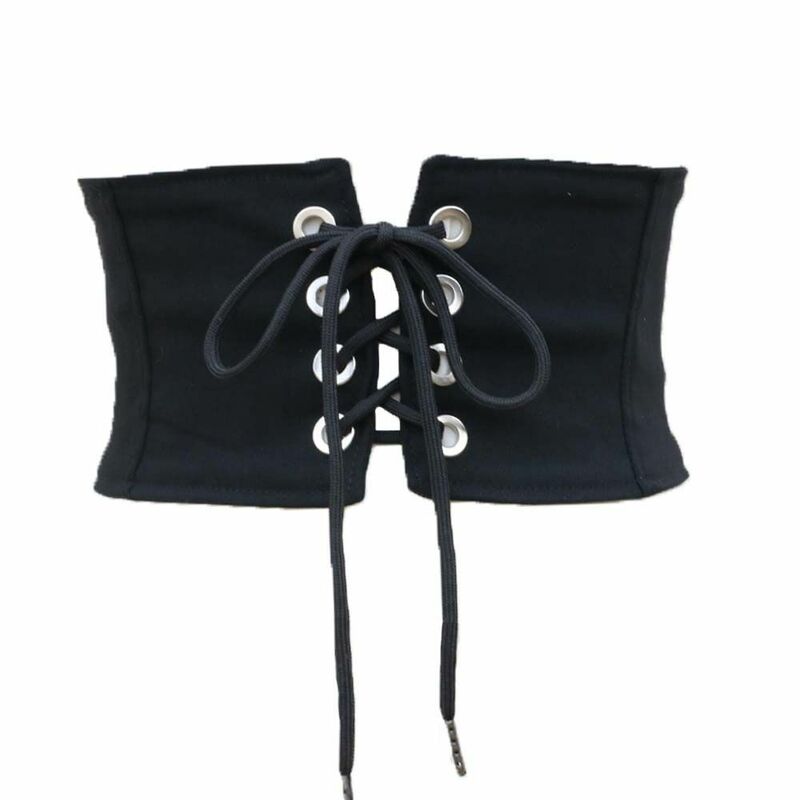 Decorations High Waist Korean Style Corset Bandage Knotted Bow Female Waistbands Wide Waist Belt Cummerbunds Adjustable
