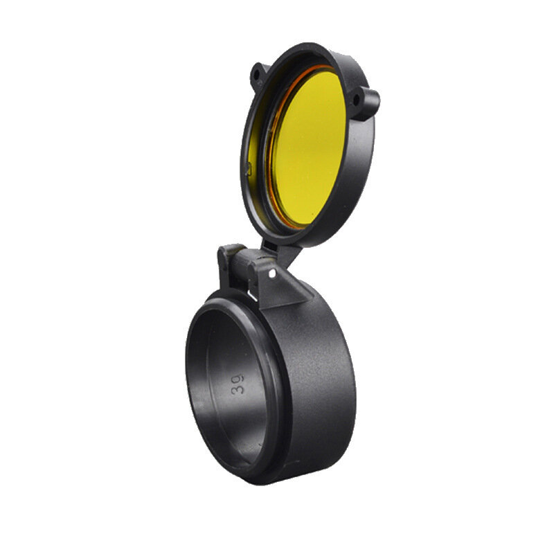 라이플 스코프 렌즈 커버 플립 사이트 커버 보호 커버 캡, 직경 30-69mm 라이플 스코프 야간 투시경 사냥 액세서리
