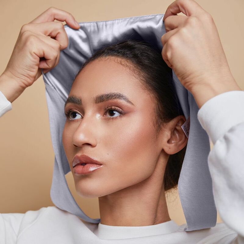 부드러운 모달 스트레치 언더 카프 실크 새틴 줄 지어 이슬람 내부 Hijab 모자 여성 Headscarf 보닛
