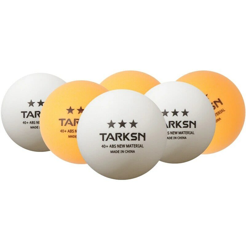 10 sztuk TARKSN 3 gwiazdy 40 + materiał ABS piłki do tenisa stołowego 2.8g piłka do ping-ponga do szkolnego klubu trening z tenisa stołowego