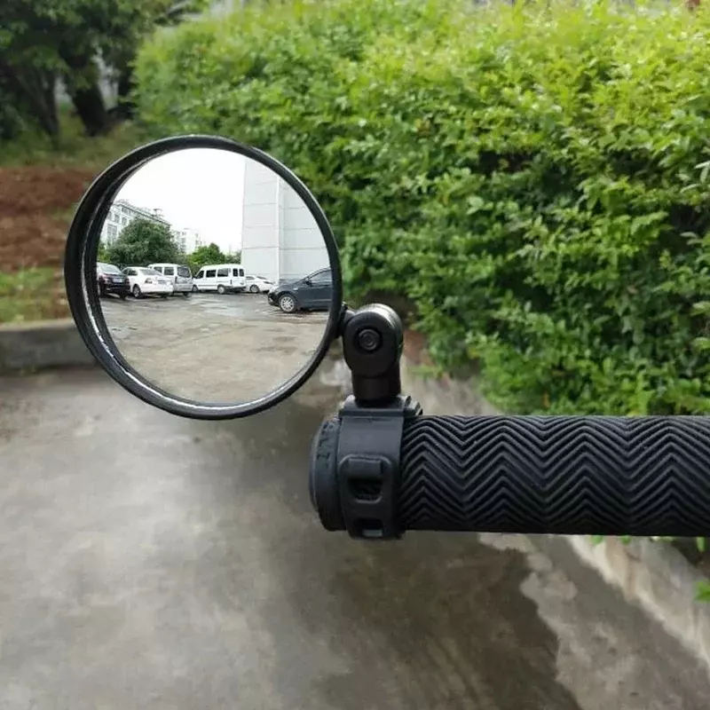 Универсальное велосипедное зеркало на руль, зеркало заднего вида для велосипеда, мотоцикла с поворотом на 360 градусов, регулируемое для езды на велосипеде, Велосипедное Зеркало