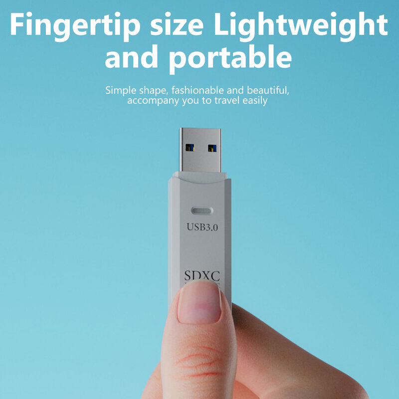 USB 2อิน1 3.0เครื่องอ่านการ์ดไมโครการ์ดรีดเดอร์ SD เครื่องอ่านการ์ดอะแดปเตอร์ USB ความเร็วสูงการ์ดรีดเดอร์ TF การ์ดความจำสำหรับพีซีแล็ปท็อปอุปกรณ์เสริม