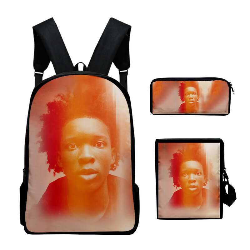 Новый рюкзак Young Singer D4vd Merch 2023, комплект из 3 предметов, сумки на плечо, рюкзак унисекс, сумка на молнии, уникальная сумка для карандашей