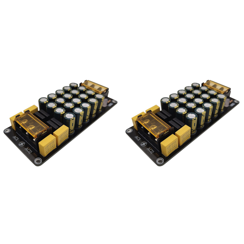 2X Dual Power Rectifier Filter Module 6A X2 Power Amplifier Board 2X300W for Power Amplifier Rectifier Filter