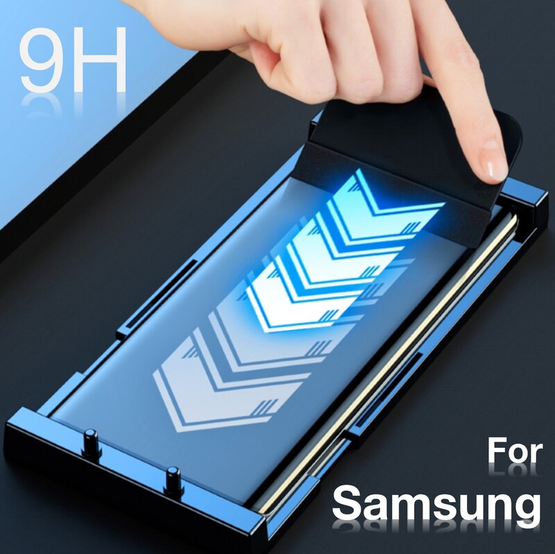 for Samsung Galaxy S24 S23 S22 S21 S20 S10 S9 Plus Ultra Screen Protector Glass Gadgets Accessories Protections Protective Sag