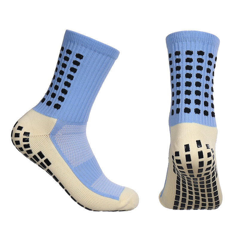 Calcetines deportivos antideslizantes para hombre y mujer, medias de fútbol y Yoga, 6 pares