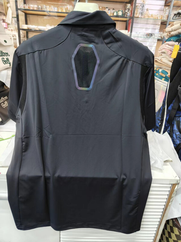 24 New Golf Clothing Lapel Short-sleeved T-shirt Skull Logo Fashion Casual Tops