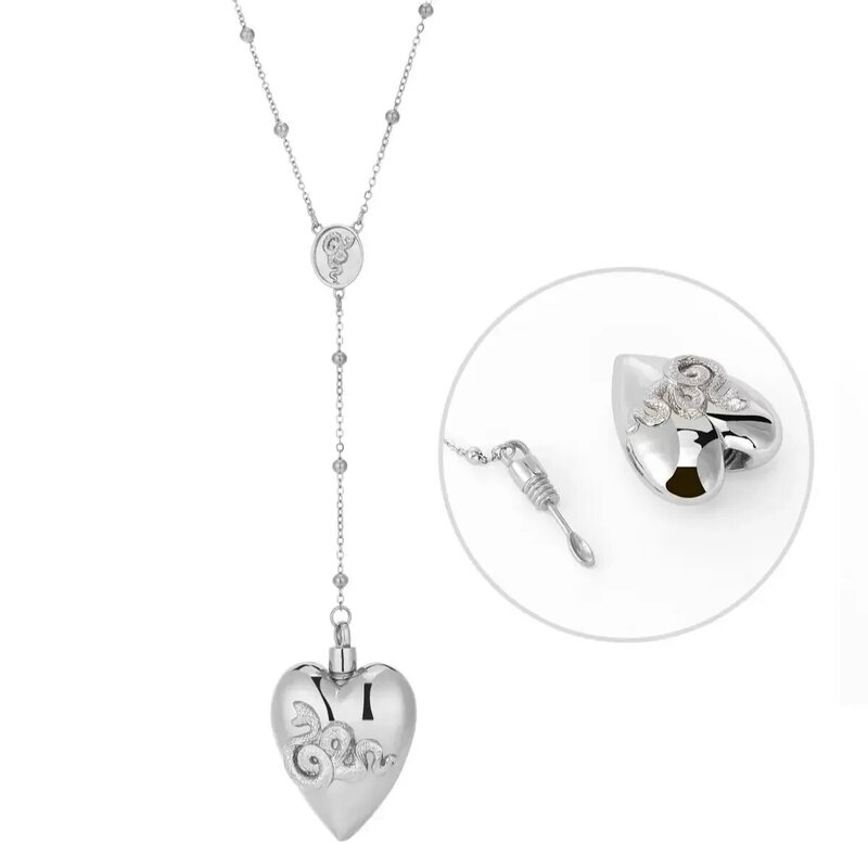 Ldr Lana Del Rey Spoon Necklace Luxurious Stainless Steel Open Pendant Hypoallergenic Jewelry for Fans Collection Accessories