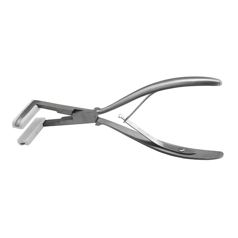 1 PC 7 inch Silver Stainless Steel Pliers for tape hair extension Tape Sealing Pliers Keratin Hair Extensions Tools