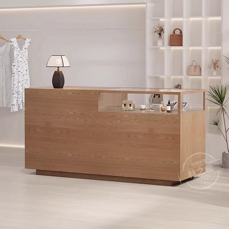 Nordic prostota recepcja kasjer sklep odzieżowy biuro informacyjne Beauty SalonBeautysalon Meubilair nowoczesne meble