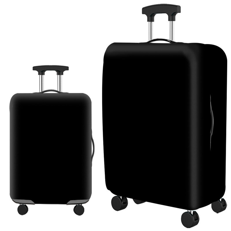 Gruba elastyczna osłona bagażu kombinezon z suwakiem na 18-32 calowe torby pokrowce na walizki wózek pokrywa akcesoria podróżne