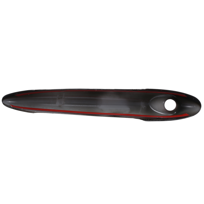 Черная крышка дверной ручки из АБС-пластика для MINI Cooper S R50 R53 R56, 2 шт.