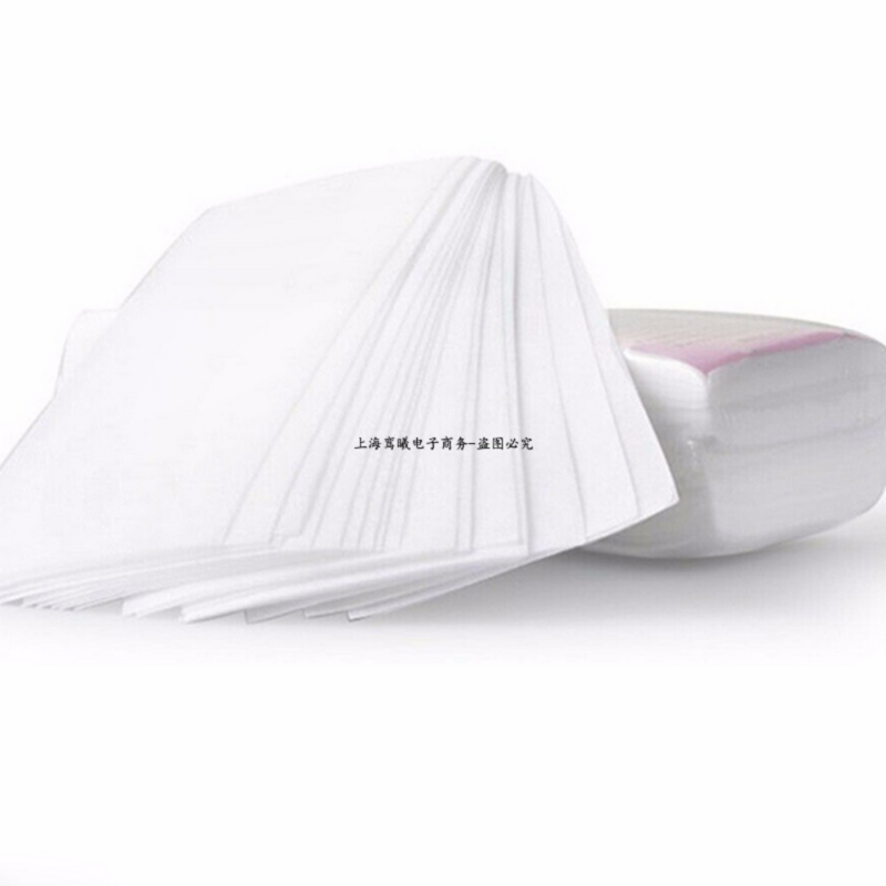 High Quality New 100pcs Removal Nonwoven Body Cloth Hair Remove Wax Paper Rolls Hair Removal Epilator Wax Strip Paper