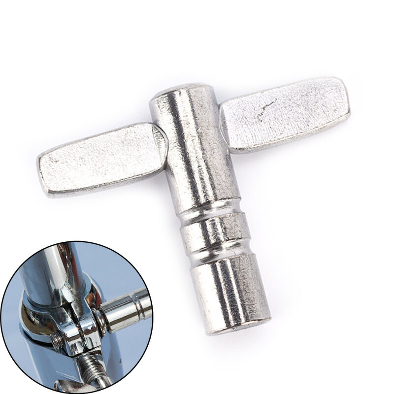 Solid Durable 5x5mm Square Socket Parts & Accessories Universal Metal Drum Sticks Skin Tuning Key Tuner