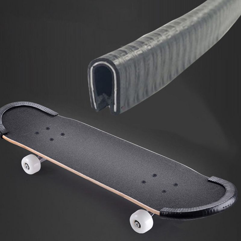 2 Pairs Fish Board Protective Cover Skateboard Accessories Longboard Bumper Anti-collision Protector