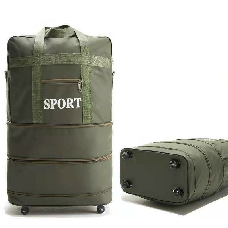 2022 Checked Bag Luggage Travel Universal Wheel Foldable Luggage Moving Storage Bag Oxford Waterproof Travel Packing Cubes