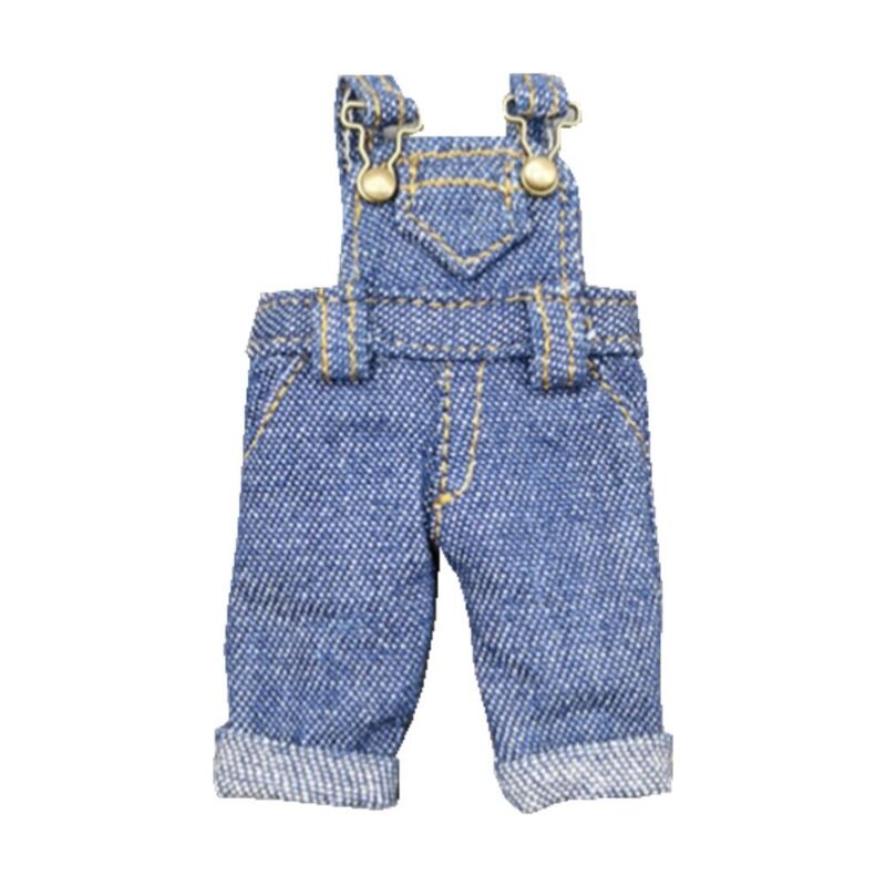 Odzież swobodna lalka spodnie dżinsowe lalka akcesoria element ubioru spodnie Obitsu11 kombinezon Mini strój ubranka dla lalki lalka 1/12Bjd