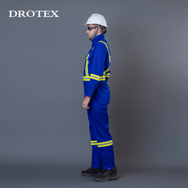 OEM химическая Инженерная рабочая одежда, Рабочий костюм, светоотражающая огнестойкая одежда для защиты от нефти и газа