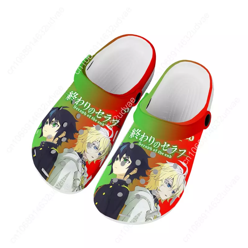 Seraph Of The End Home Clogs Custom Water Shoes Mens Womens Teenager Shoe Garden Clog Beach Hole Slipper Casual Slippers