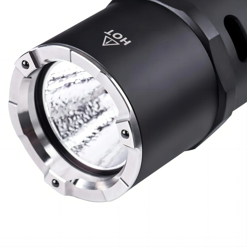 Nextorch-P86 LED Lanterna Tática Recarregável, Tocha Poderosa, Lâmpada para Camping, Pesca, Iluminação Exterior, Caça, 1600 Lumens