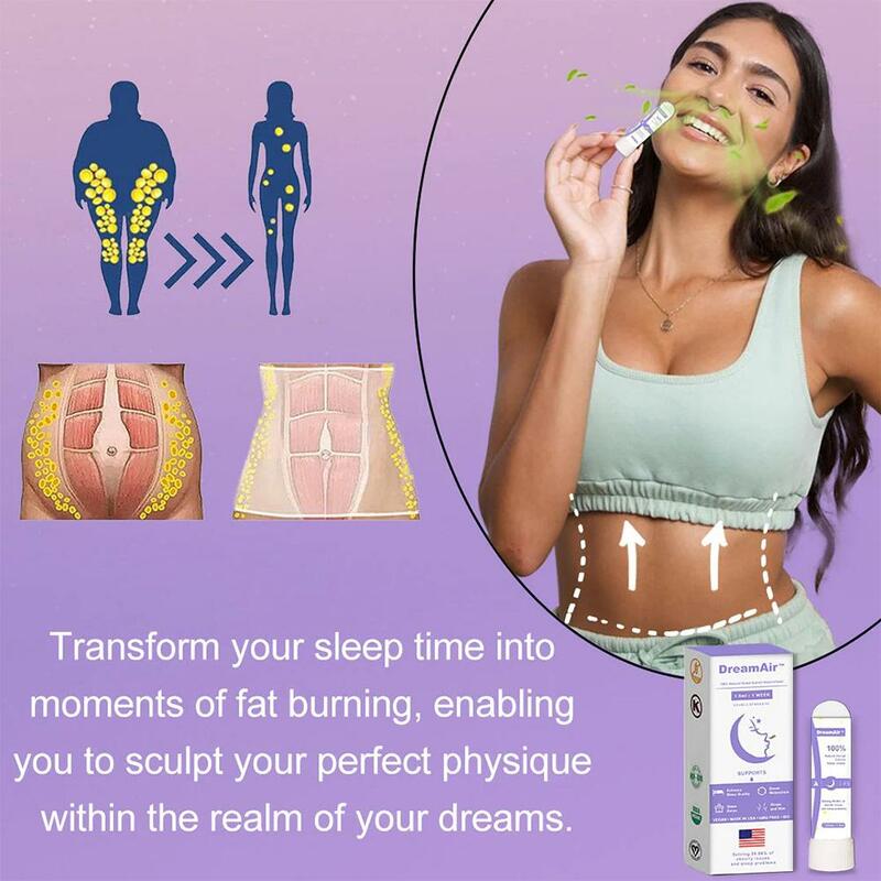 Dreamair-inhalador Nasal para dormir para moldear el cuerpo, desintoxicación Natural, pérdida de peso y modelado corporal, eliminación de Edema, Y8s0, 1 unidad