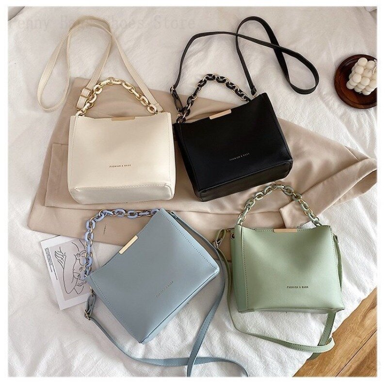 2024 New Popular Bags For Women Solid Color Fashionable And Versatile Ins Single Shoulder Crossbody Bag For Women