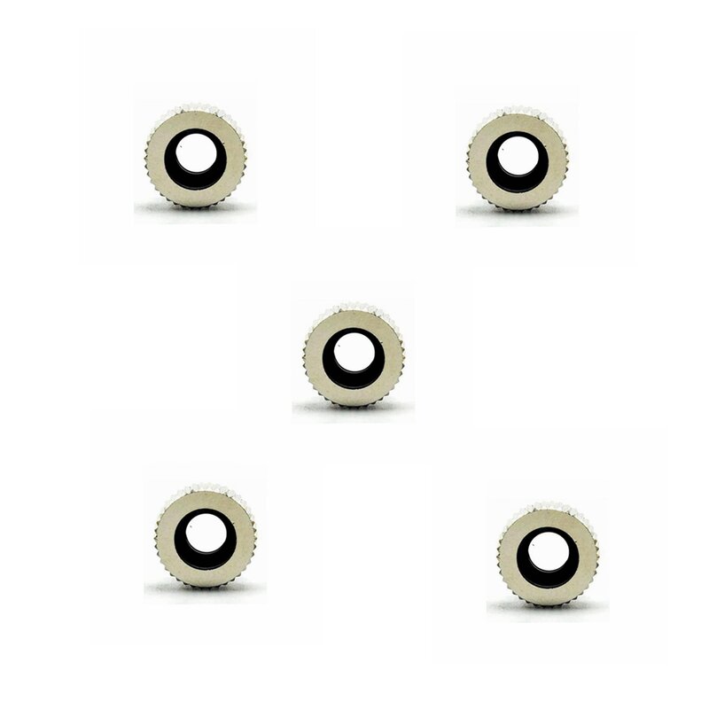 5 buah Lens lensa Dot Laser dengan bingkai M9 P0.5 & tutup logam