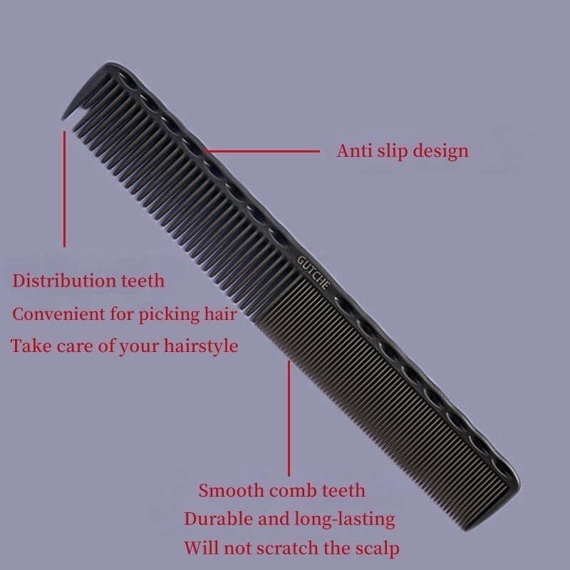 Multi Color Hair Comb Hairdresser's Exclusive Hair Cutting Comb Women's Home Comb Hair Salon Professional Accessory Styling Comb