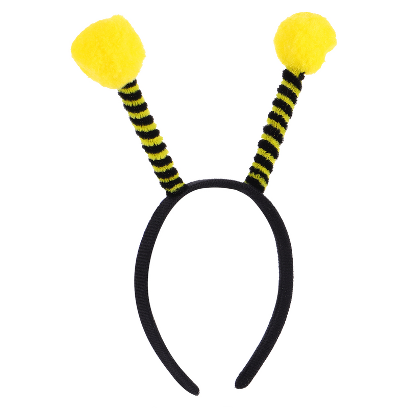 Diadema con antena para insectos, accesorio para el pelo con lentejuelas, animales pequeños, 12 piezas