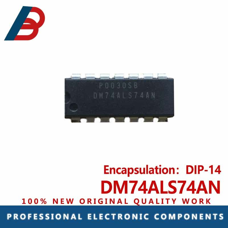 5 pezzi DM74ALS74AN pacchetto DIP-14 logic gate chip