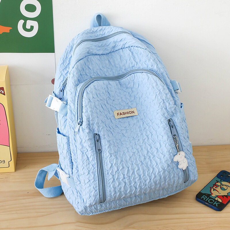 Индивидуальное Имя, Корейская версия, милый рюкзак для учащихся старших и средних классов, вышитый вместительный рюкзак