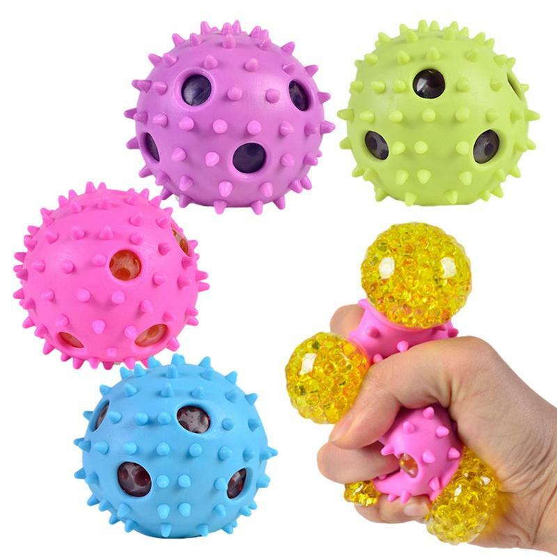 Медленно Восстанавливающий форму мяч для стресса, мини-игрушка, сенсорные игрушки, модель для расслабления рук, для мальчиков и девочек, конфеты, мяч из термопластичной резины, подарки на день рождения
