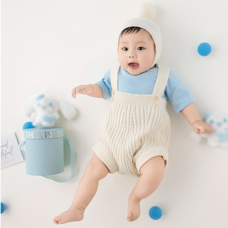 Baby Jongen Pasgeboren Fotografie Outfits Kostuum Voor Baby Meisje Schattige Thema Gebreide Kleding Muts Speelgoed Bal Studio Fotografie Accessorie