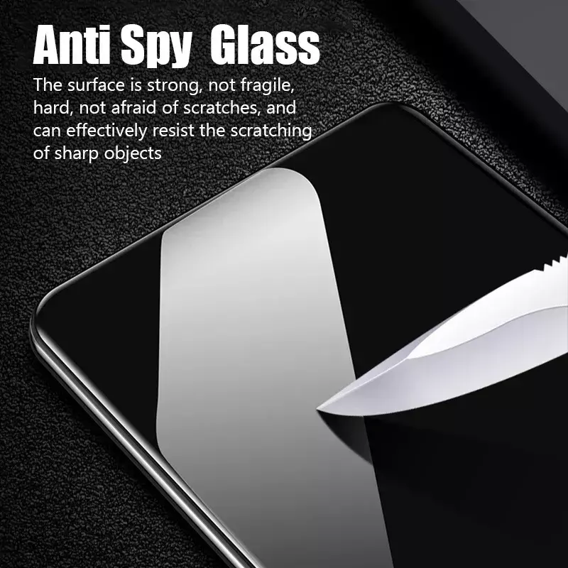 2PCS  Anti-spy Glass for Redmi Note 12 11 10C 9C 10 9 8 7 Pro Plus 5G 11S 10S 9S Privacy Screen Protector for Redmi 10 9A 9
