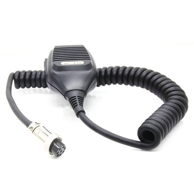 Ręcznie mikrofon z głośnikiem MC-43S okrągły 8 Pin do Kenwood dwukierunkowy Radio Walkie Talkie TS-480HX TM-231