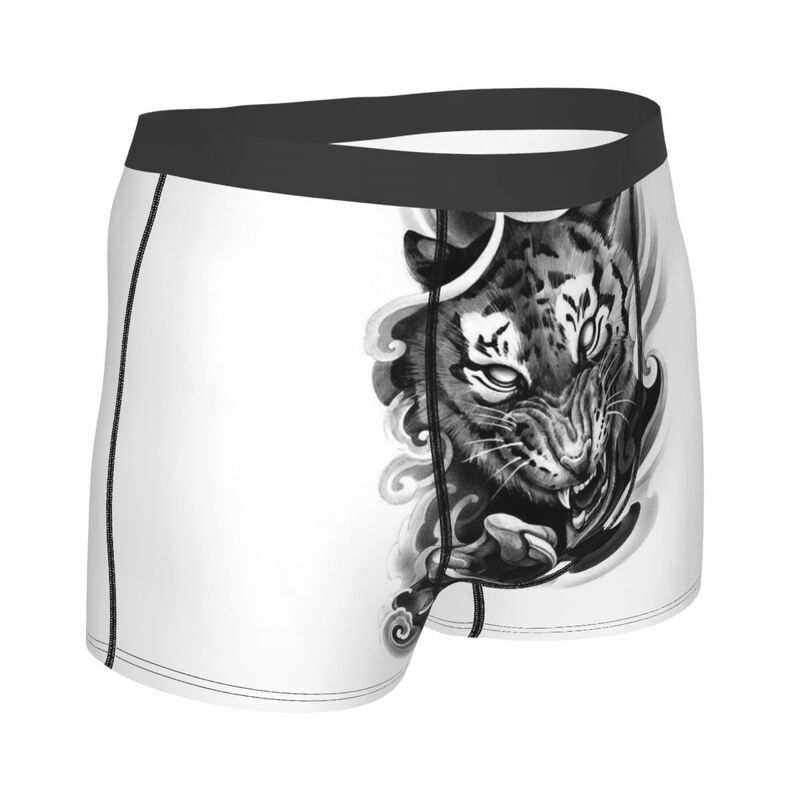 Cool Animals, Lions, Tigers Men Underpants, Highly Breathable printing High Quality Gift Idea