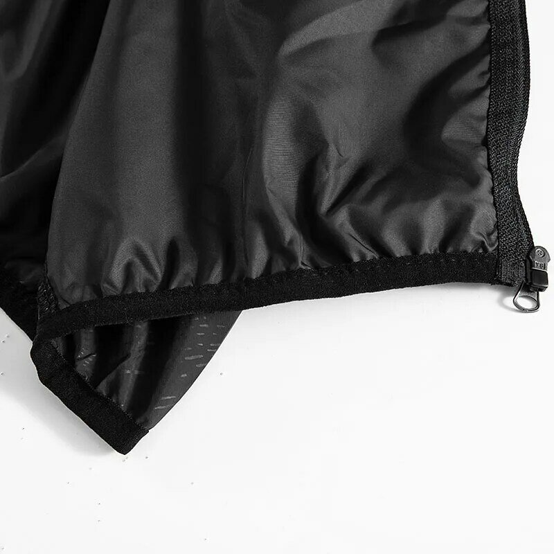 LNGXO-chaquetas de senderismo impermeables para hombre y mujer, cortavientos de protección solar para acampar, escalar, abrigo de lluvia al aire libre, ropa portátil Unisex