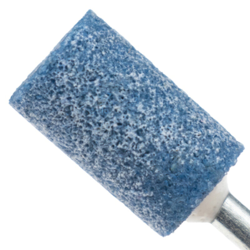 Tête de meulage en céramique bleue/tête de meulage cylindrique conique en Zirconium corindon/100 pièces